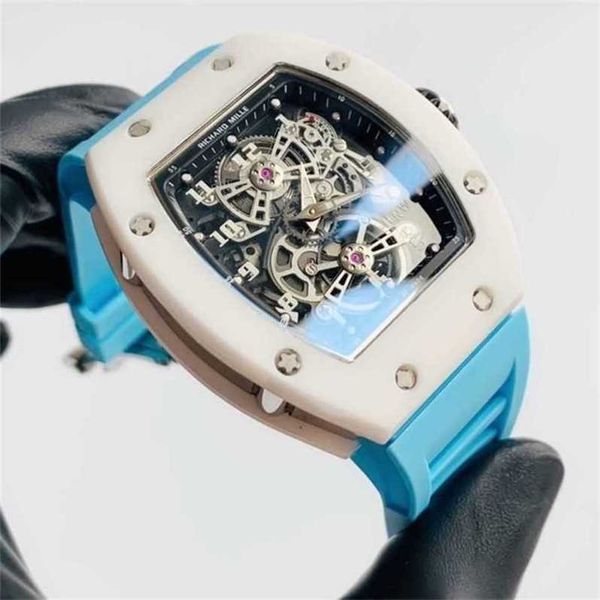 multi-function r ichardes wine watch dial large barrel square hollow fully transparent mechanical yawp
multi-function r ichardes wine watch dial large barrel square hollow fully transparent mechanical yawp