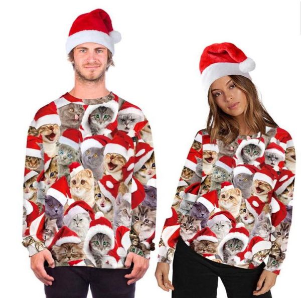 men039s sweaters xmas funny cute cat print ugly christmas couples autumn winter jumper casual women man pullovers festival3855230, White;black
men039s sweaters xmas funny cute cat print ugly christmas couples autumn winter jumper casual women man pullovers festival3855230, White;black