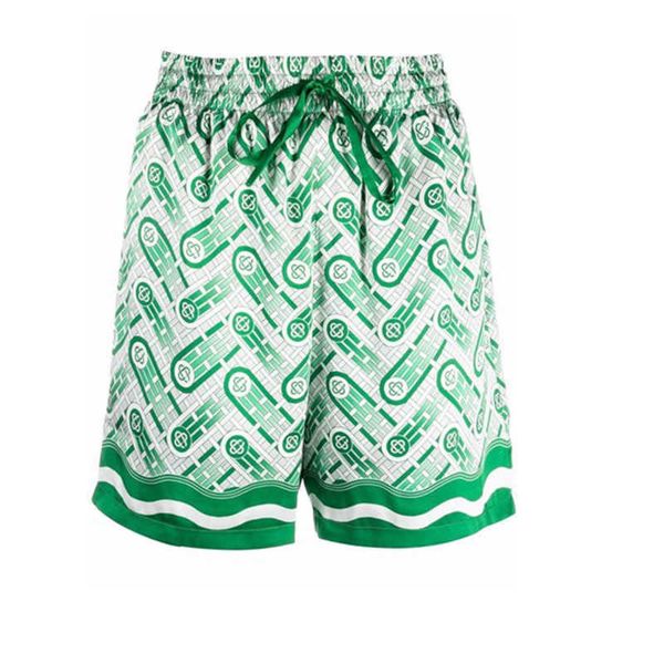 casablanca style short green flower embossed word men and women's versatile fashion shorts beachwear casablanc, White;black
casablanca style short green flower embossed word men and women's versatile fashion shorts beachwear casablanc, White;black