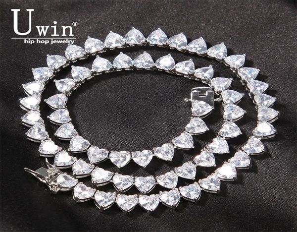 pendant necklaces uwin heart tennis chain 6mm choker micro paved iced out cubic zirconia luxury bling charm vintage short necklace6534877, Silver
pendant necklaces uwin heart tennis chain 6mm choker micro paved iced out cubic zirconia luxury bling charm vintage short necklace6534877, Silver