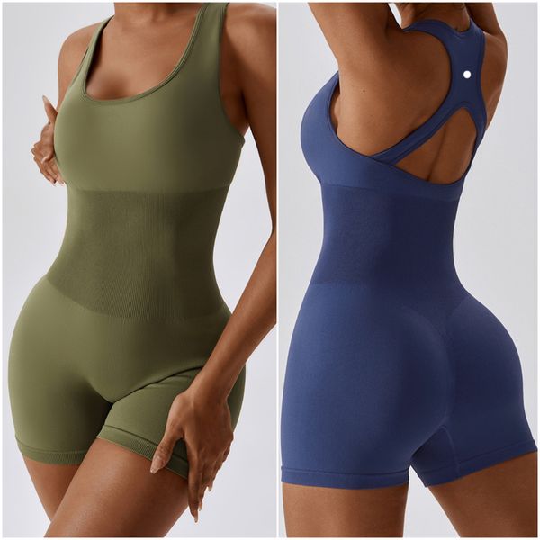 ll-6949 womens one piece jumpsuits yoga outfits sleeveless close-fitting dance jumpsuit short pants fast dry gym exercise coverall
ll-6949 womens one piece jumpsuits yoga outfits sleeveless close-fitting dance jumpsuit short pants fast dry gym exercise coverall