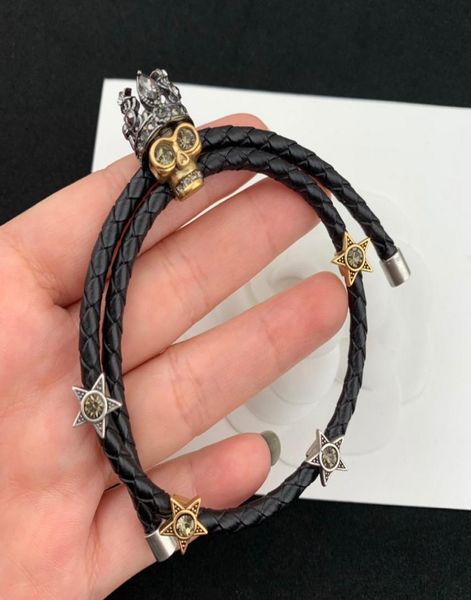 new designed charm crown skull pendants rivet leather rope ladies double circles bracelets women039s choker necklace punk style9046742, Golden;silver
new designed charm crown skull pendants rivet leather rope ladies double circles bracelets women039s choker necklace punk style9046742, Golden;silver