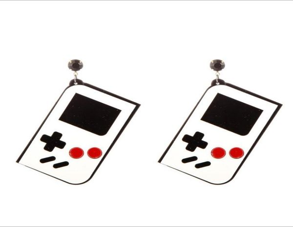 new arrival game machine dangle earrings for womens white acrylic fashion jewelry trendy accessories1128396, Silver
new arrival game machine dangle earrings for womens white acrylic fashion jewelry trendy accessories1128396, Silver