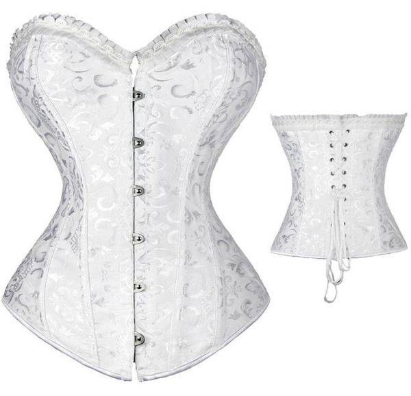 women039s steampunk spiral steels boned corset jacquard overbust corselet and bustiers waist cincher shapewear plus size4554228, Black;white
women039s steampunk spiral steels boned corset jacquard overbust corselet and bustiers waist cincher shapewear plus size4554228, Black;white