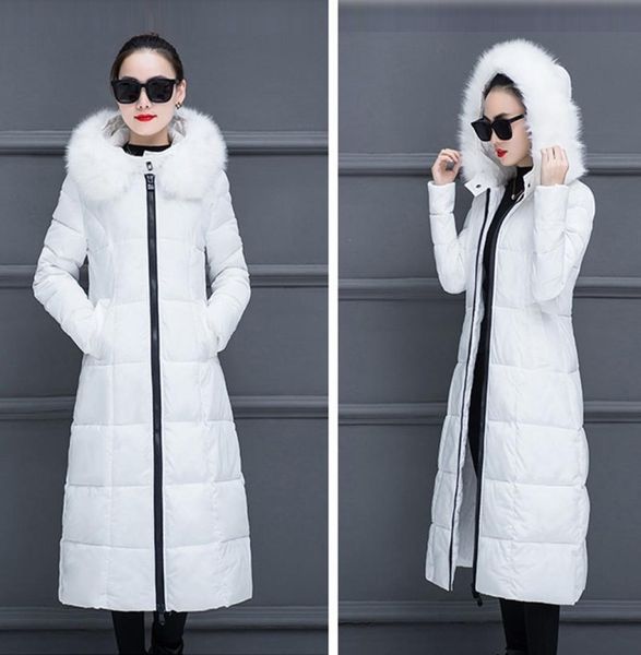winter hooded down coats women soild thicken warm large fur collar long zipper slim casual fashion vintage parkas wild new y22626247, Black
winter hooded down coats women soild thicken warm large fur collar long zipper slim casual fashion vintage parkas wild new y22626247, Black