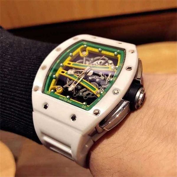 multi-function r ichardes bucket wine watch watch all automatic mechanical ceramic case tap 16mc
multi-function r ichardes bucket wine watch watch all automatic mechanical ceramic case tap 16mc
