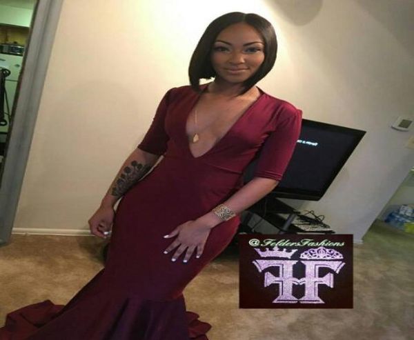 deep v neck burgundy mermaid prom dresses 2017 new fashion black african women dresses evening wear party gowns5251710
deep v neck burgundy mermaid prom dresses 2017 new fashion black african women dresses evening wear party gowns5251710