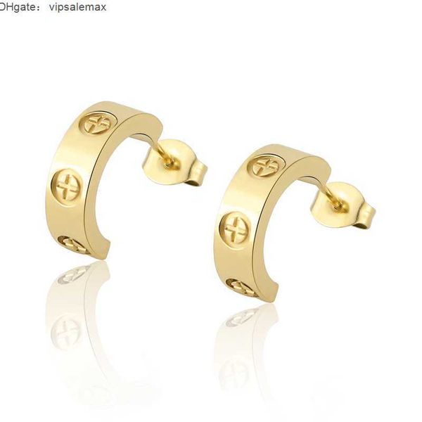 classic luxury jewelry c shape cross screw stud earring for women and men titanium steel love earrings couple gifts, Golden
classic luxury jewelry c shape cross screw stud earring for women and men titanium steel love earrings couple gifts, Golden