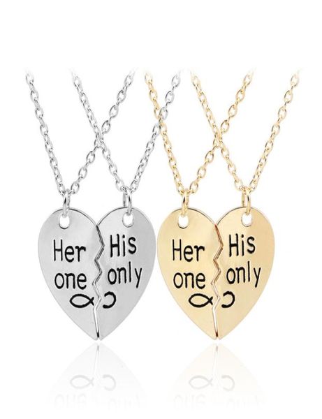 broken heart love necklace for couples letter pendant carving her one valentine039s day necklaces women fashion jewelry9099402, Silver
broken heart love necklace for couples letter pendant carving her one valentine039s day necklaces women fashion jewelry9099402, Silver