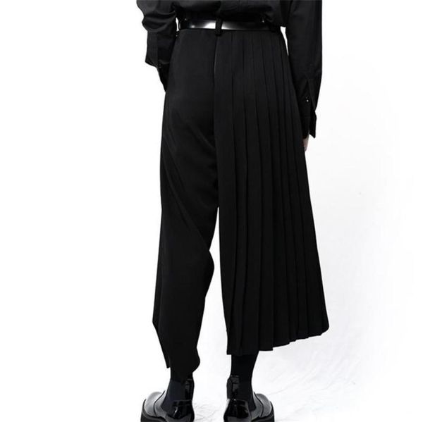men039s pants yamamoto style casual trousers wideleg culottes irregular asymmetrical structure dark superloose trousers3310621, Black
men039s pants yamamoto style casual trousers wideleg culottes irregular asymmetrical structure dark superloose trousers3310621, Black