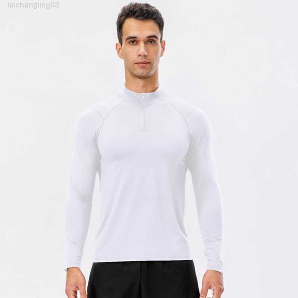 ll men long sleeve stand-up collar polo shirt high elasticity tights running fitness training quick dry gym clothing spring autumn6fw5, White;black
ll men long sleeve stand-up collar polo shirt high elasticity tights running fitness training quick dry gym clothing spring autumn6fw5, White;black