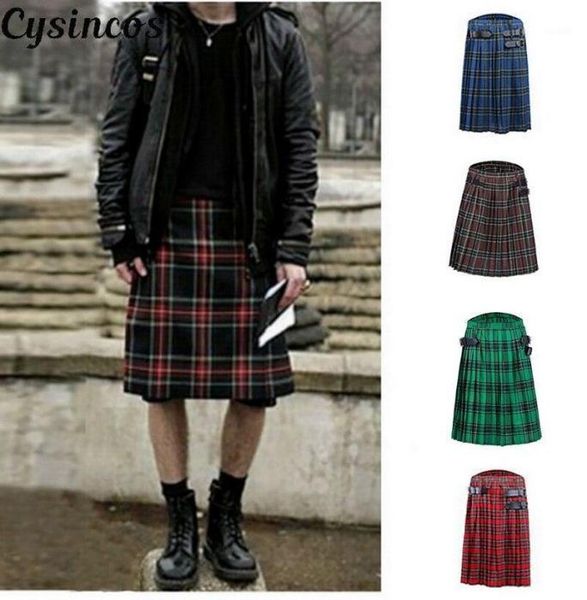 men039s shorts cysincos scottish mens kilt traditional plaid belt pleated bilateral chain brown gothic punk tartan trousers ski4462520, White;black
men039s shorts cysincos scottish mens kilt traditional plaid belt pleated bilateral chain brown gothic punk tartan trousers ski4462520, White;black