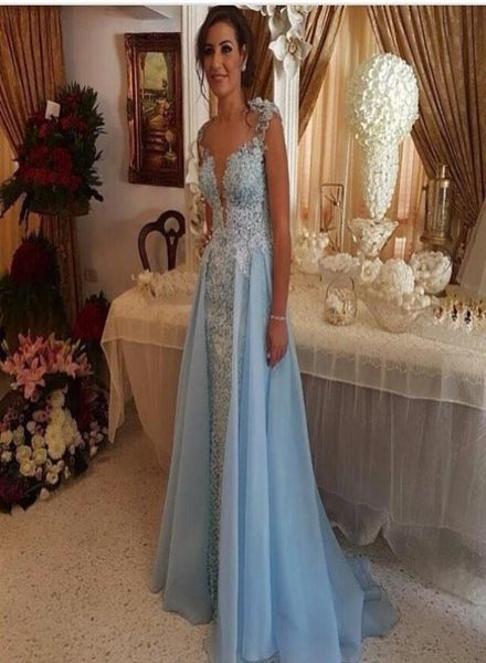 over skirt evening dresses light sky blue lace appliques pearls sheer deep v neck l with detachable train prom party gowns8868469, Black;red
over skirt evening dresses light sky blue lace appliques pearls sheer deep v neck l with detachable train prom party gowns8868469, Black;red