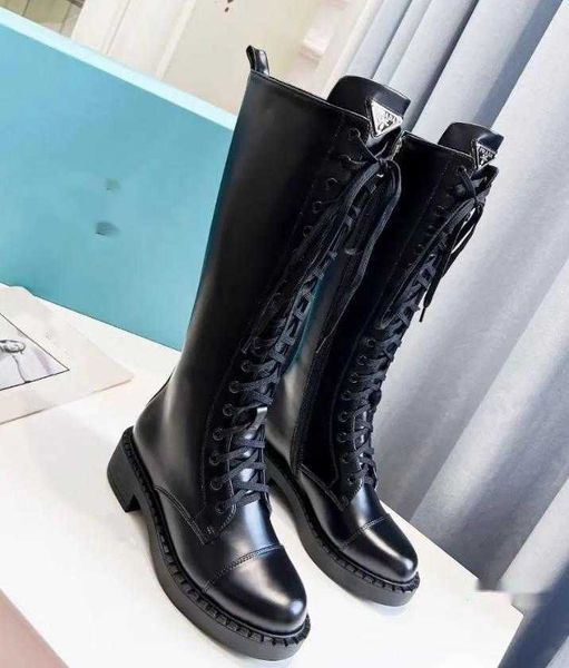 triangle lace-up knee-high boots chunky block heel leather sole women's luxury designers fashion party dress shoes factory footwear, Black
triangle lace-up knee-high boots chunky block heel leather sole women's luxury designers fashion party dress shoes factory footwear, Black