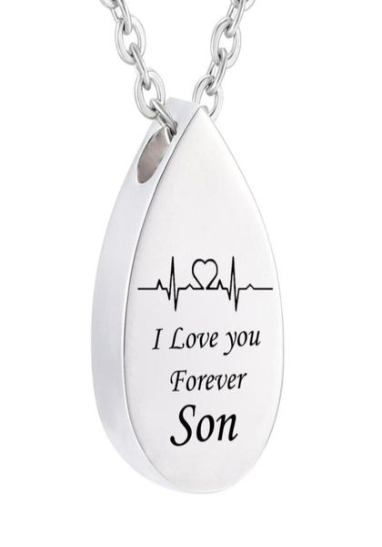 fashion cremation water droplets pendant electrocardiogram engraved custom family name i love you forever memorial urn necklace as8647199, Silver
fashion cremation water droplets pendant electrocardiogram engraved custom family name i love you forever memorial urn necklace as8647199, Silver