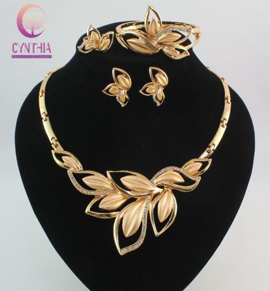 women amazing charming 18k gold plated crystal african costume jewelry sets nigerian dubai wedding leaves jewelry set7152902, Black
women amazing charming 18k gold plated crystal african costume jewelry sets nigerian dubai wedding leaves jewelry set7152902, Black