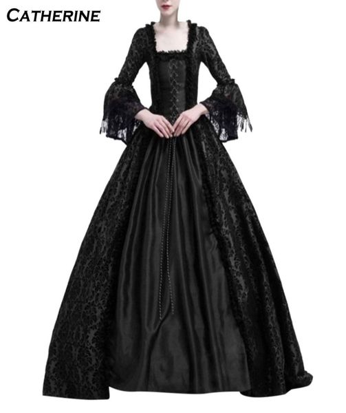black gothic victorian dress period renaissance rococo belle prom gowns theatre clothing costume dresses plus size1064102, Black;gray
black gothic victorian dress period renaissance rococo belle prom gowns theatre clothing costume dresses plus size1064102, Black;gray