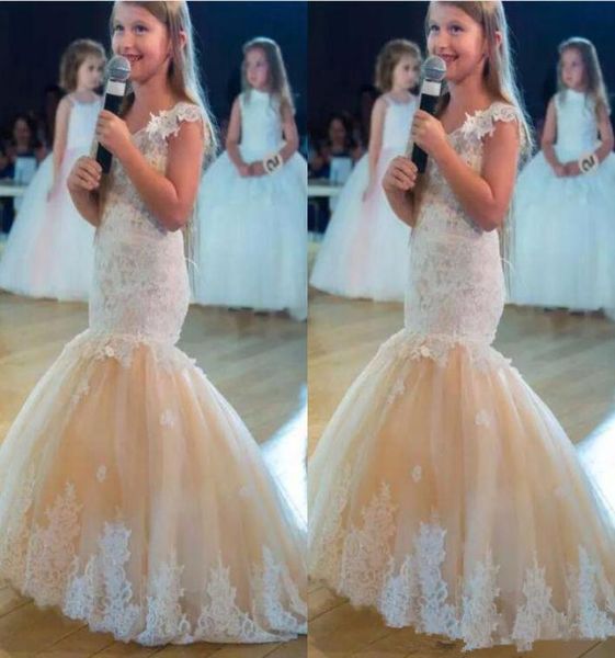 2019 lovely champagne mermaid flower girls dresses princess for weddings ivory lace puffy tulle birthday girl communion pageant go2271273, White;blue
2019 lovely champagne mermaid flower girls dresses princess for weddings ivory lace puffy tulle birthday girl communion pageant go2271273, White;blue