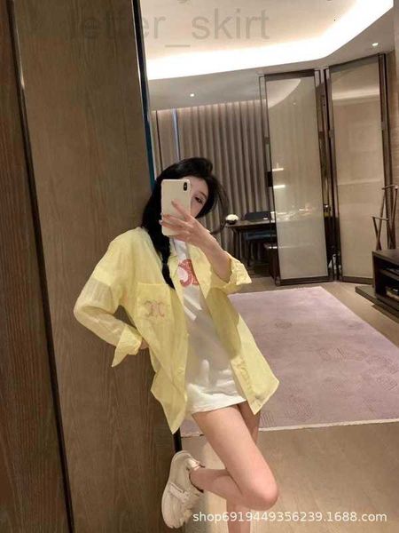 women's blouses & shirts designer 23 early autumn new back letter embellishment design loose casual simple versatile sunscreen shirt km, White
women's blouses & shirts designer 23 early autumn new back letter embellishment design loose casual simple versatile sunscreen shirt km, White