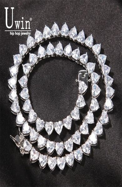 pendant necklaces uwin heart tennis chain 6mm choker micro paved iced out cubic zirconia luxury bling charm vintage short necklace9152970, Silver
pendant necklaces uwin heart tennis chain 6mm choker micro paved iced out cubic zirconia luxury bling charm vintage short necklace9152970, Silver