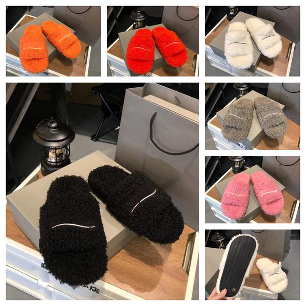 designer luxury womens slippers ladies winter wool slides fur fluffy furry warm letters sandals comfortable fuzzy girl flip flop slipper wit, Black
designer luxury womens slippers ladies winter wool slides fur fluffy furry warm letters sandals comfortable fuzzy girl flip flop slipper wit, Black