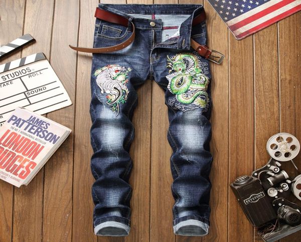 brand jeans men blue denim trousers straight pants korean fashion casual 3d dragon embroidery homme ripped jeans plus size 29385757854
brand jeans men blue denim trousers straight pants korean fashion casual 3d dragon embroidery homme ripped jeans plus size 29385757854