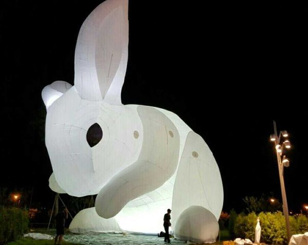 8mh (26ft)glow at night led white giant inflatable bunny easter rabbit for festival decoration
8mh (26ft)glow at night led white giant inflatable bunny easter rabbit for festival decoration