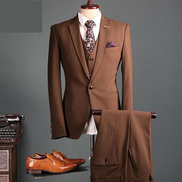 men's suits & blazers fashion dress blazer brown men suit spring autumn outerwear wedding groom tuxedos groomsman custom made287f, White;black
men's suits & blazers fashion dress blazer brown men suit spring autumn outerwear wedding groom tuxedos groomsman custom made287f, White;black