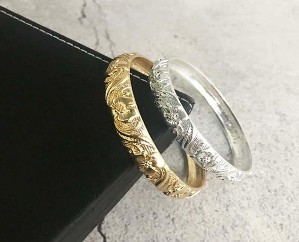 bangle dubai jewelry woman metal gold bracelet with designer charms brand for women carving flowers girlfriends1914754, Black
bangle dubai jewelry woman metal gold bracelet with designer charms brand for women carving flowers girlfriends1914754, Black