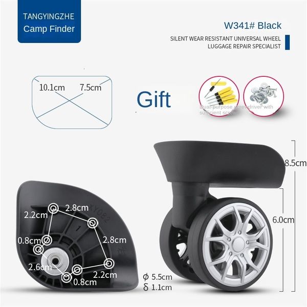 bag parts accessories tangyipin w341 luggage compartment wheel accessories luggage password box universal leather case trolley 230810, Black
bag parts accessories tangyipin w341 luggage compartment wheel accessories luggage password box universal leather case trolley 230810, Black