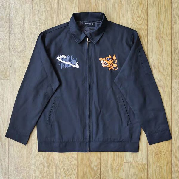 mens jackets luxury men embroidered tuff crowd wolf dog zipper bomber coats down cotton warm winter 115 230810, Black;brown
mens jackets luxury men embroidered tuff crowd wolf dog zipper bomber coats down cotton warm winter 115 230810, Black;brown