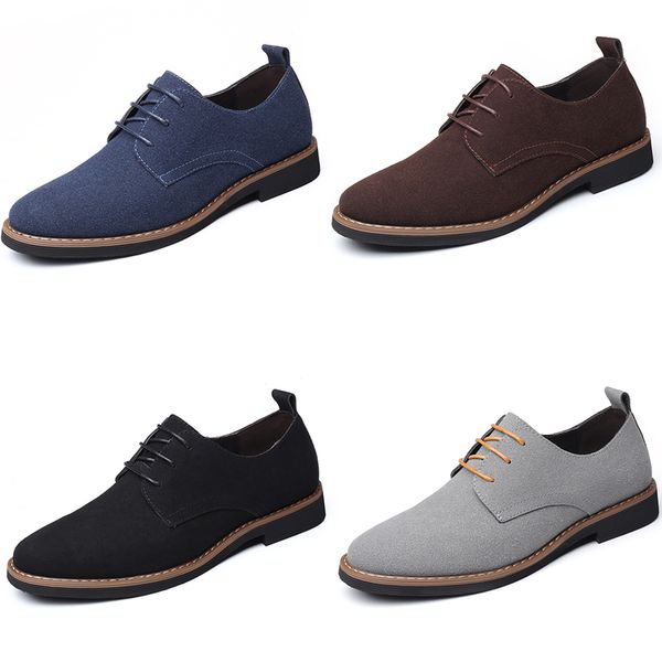 2023 matte leather business shoes men black brown grey anti-suede mens trainers outdoor sports sneakers
2023 matte leather business shoes men black brown grey anti-suede mens trainers outdoor sports sneakers