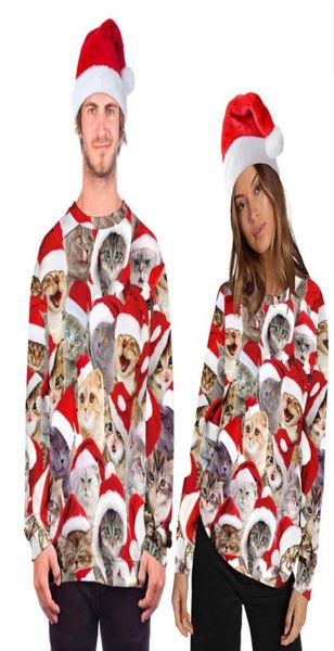 men039s sweaters xmas funny cute cat print ugly christmas couples autumn winter jumper casual women man pullovers festival5139944, White;black
men039s sweaters xmas funny cute cat print ugly christmas couples autumn winter jumper casual women man pullovers festival5139944, White;black