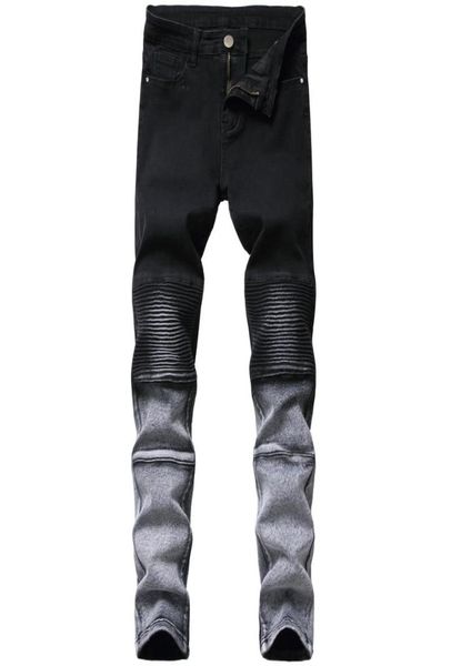men039s jeans men stretch slim black small feet trend brand highquality pleated motorcycle pants2271545, Blue
men039s jeans men stretch slim black small feet trend brand highquality pleated motorcycle pants2271545, Blue
