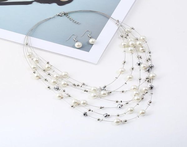 genuine freshwater multilayer pearl womanfashion natural choker necklace girls jewelry white bridal wedding gift e02 j1907225971126, Silver
genuine freshwater multilayer pearl womanfashion natural choker necklace girls jewelry white bridal wedding gift e02 j1907225971126, Silver