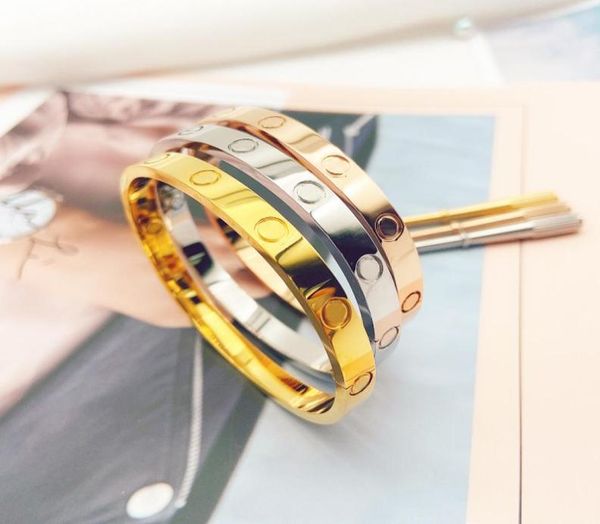 bangle stainless steel love bracelets silver rose gold for women men screwdriver bracelet couple jewelry woman with bag 1522cm no3297952, Black
bangle stainless steel love bracelets silver rose gold for women men screwdriver bracelet couple jewelry woman with bag 1522cm no3297952, Black