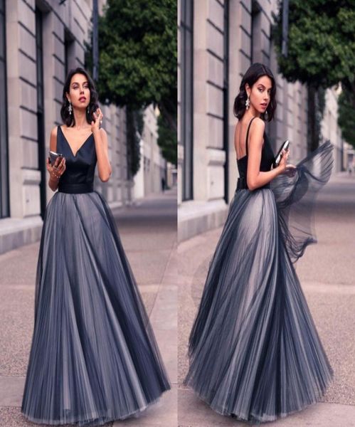 formal black tulle elegant evening dresses satin spaghetti straps v neck vintage long cut out prom party dresses custom made women6969686, Black;red
formal black tulle elegant evening dresses satin spaghetti straps v neck vintage long cut out prom party dresses custom made women6969686, Black;red