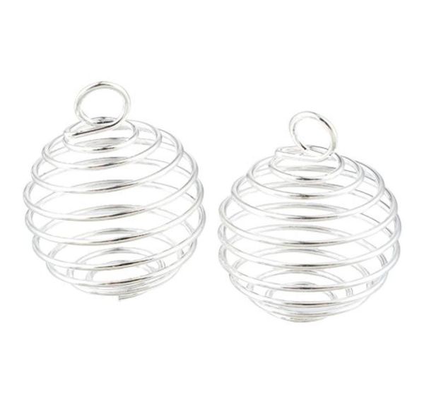 silver plated spiral bead cages charms pendants findings 9x13mm jewelry making diy8230796, Bronze;silver
silver plated spiral bead cages charms pendants findings 9x13mm jewelry making diy8230796, Bronze;silver