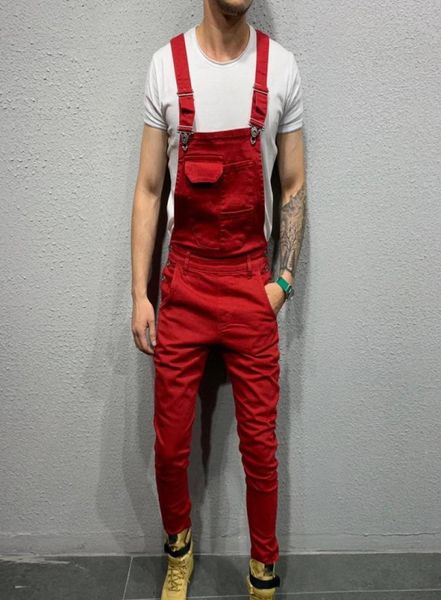 2019 high street pockets jeans men fashion slim fit denim jumpsuits modish strap overalls casual suspender distressed jeans pant6810167, Blue 
2019 high street pockets jeans men fashion slim fit denim jumpsuits modish strap overalls casual suspender distressed jeans pant6810167, Blue