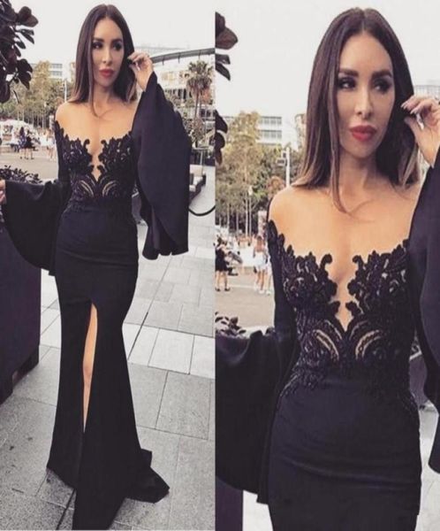 gorgeous illusion applique lace mermaid evening dresses arabic front split long poet sleeve prom dresses formal engagement go1118973, Black;red
gorgeous illusion applique lace mermaid evening dresses arabic front split long poet sleeve prom dresses formal engagement go1118973, Black;red