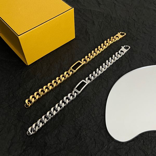 designer gold silver cuban chain bracelet for men letter fashionstainless steel link wristband gift jewelry, Black
designer gold silver cuban chain bracelet for men letter fashionstainless steel link wristband gift jewelry, Black