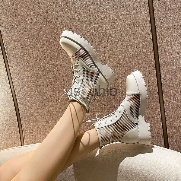 boots genuine leather summer breathable platform boots women boots big size laceup mesh boots women ankle boots for women flat shoes j230811, Black
boots genuine leather summer breathable platform boots women boots big size laceup mesh boots women ankle boots for women flat shoes j230811, Black
