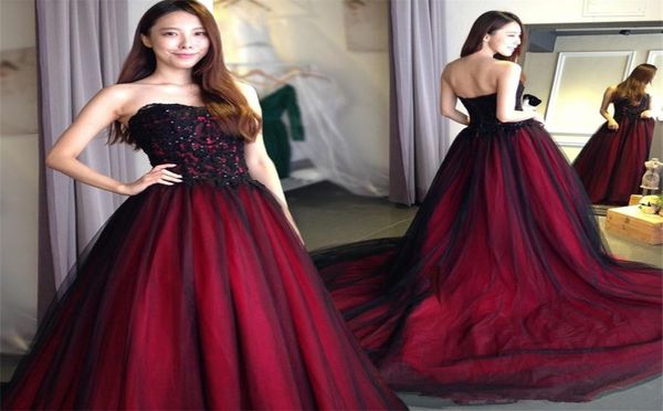 vintage bridal gowns gothic aline wedding dresses with color sweetheart lace up back floor length long black burgundy robe de7872475, White
vintage bridal gowns gothic aline wedding dresses with color sweetheart lace up back floor length long black burgundy robe de7872475, White