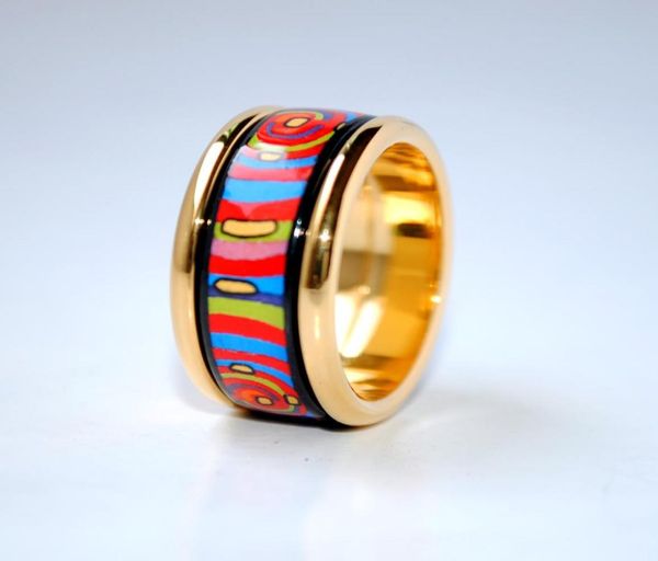life cycle series 18k goldplated enamel band rings ring for women brand designer jewelry7279504, Silver
life cycle series 18k goldplated enamel band rings ring for women brand designer jewelry7279504, Silver