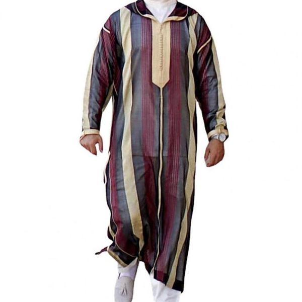 men's casual shirts muslims men robe striped print hooded long sleeve lapel male traditional clothing plus size loose kaftan 311k, White;black
men's casual shirts muslims men robe striped print hooded long sleeve lapel male traditional clothing plus size loose kaftan 311k, White;black
