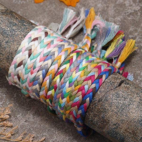 boho cotton cord tassel bracelets women men ethnic style woven colorful handmade bracelets sample jewelry, Golden;silver
boho cotton cord tassel bracelets women men ethnic style woven colorful handmade bracelets sample jewelry, Golden;silver