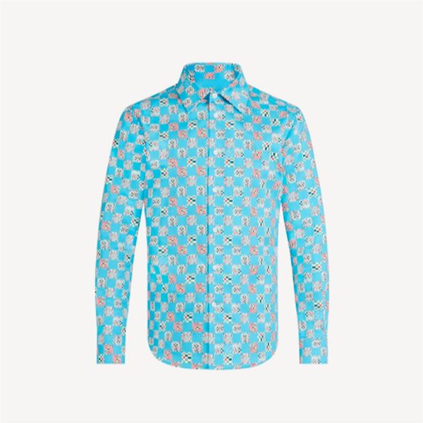 damier pattern classic shirt mens designer shirts brand clothing men long sleeve dress shirt hip hop style cotton shi273j, White;black
damier pattern classic shirt mens designer shirts brand clothing men long sleeve dress shirt hip hop style cotton shi273j, White;black
