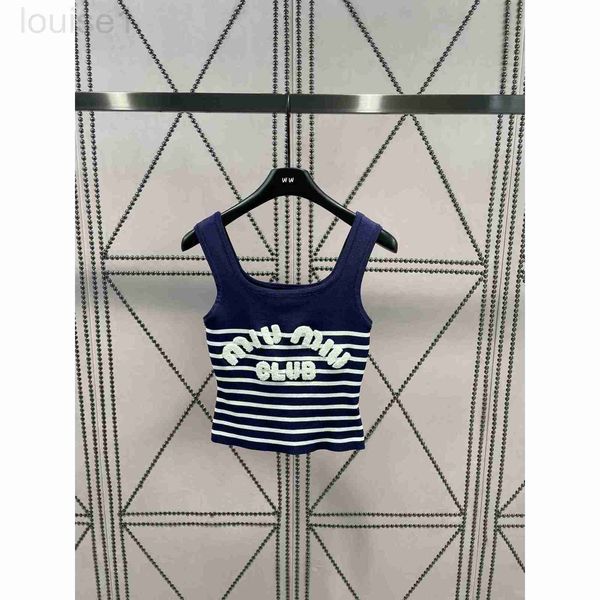 women's tanks & camis designer m23 spring/summer new navy style fake series 3d towel embroidery letter stripe slim fit versatile knitte, White
women's tanks & camis designer m23 spring/summer new navy style fake series 3d towel embroidery letter stripe slim fit versatile knitte, White