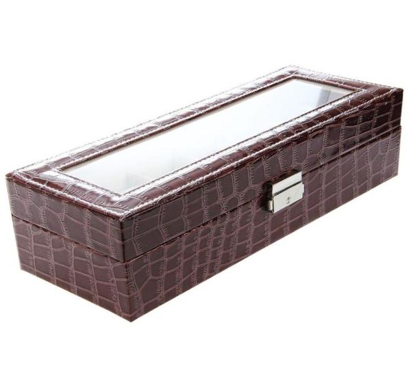 faux leather watch case storage display box organizer jewelry glass brown8766934, Black;blue
faux leather watch case storage display box organizer jewelry glass brown8766934, Black;blue