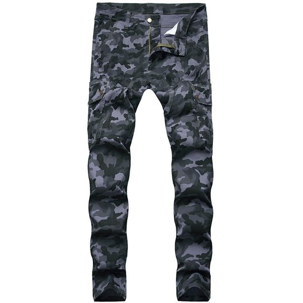 men jeans fashion multi-pocket men pants army green pants long jeans european and american folds slim fit1557, Blue
men jeans fashion multi-pocket men pants army green pants long jeans european and american folds slim fit1557, Blue
